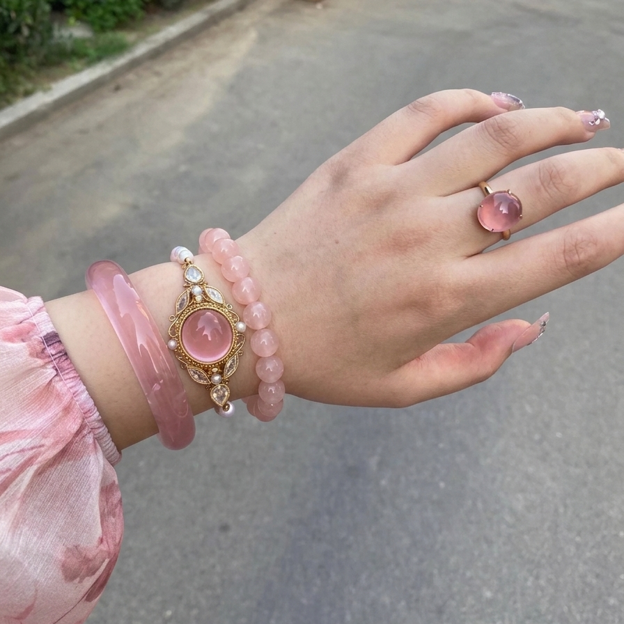 Rose Quartz Bracelet